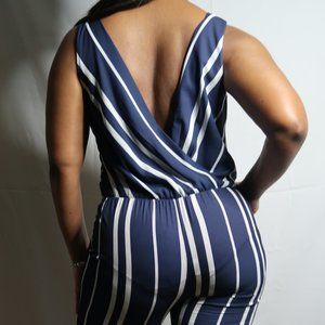 Striped Jumpsuit